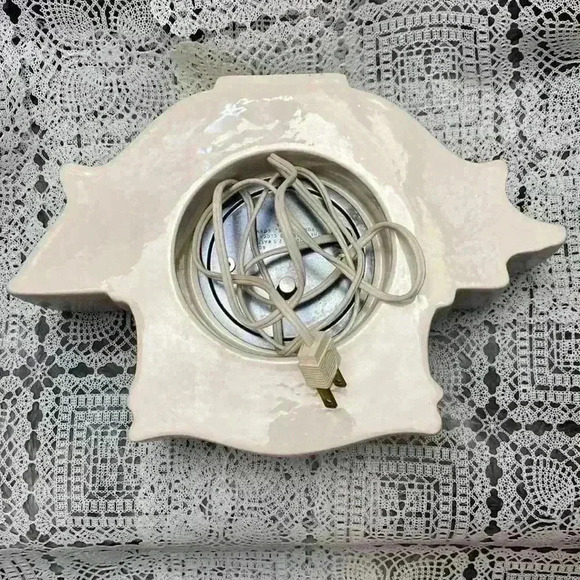 Antique Vintage Sessions Ceramic Table  Clock Oxford Metal Spinning
Clock - Picture 17 of 17